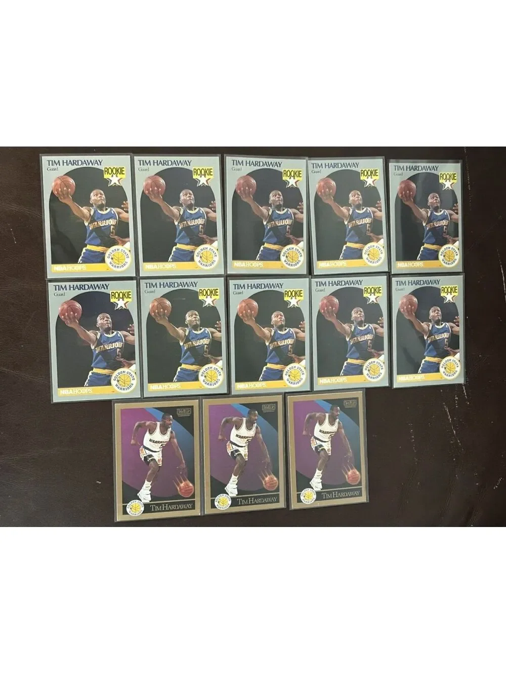 HOF GUARD TIM HARDAWAY 13 RC COLLECTION 1990 NBA HOOPS & SKYBOX NM